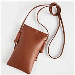 Madwell Brown Leather, Crossbody, Phone Bag.